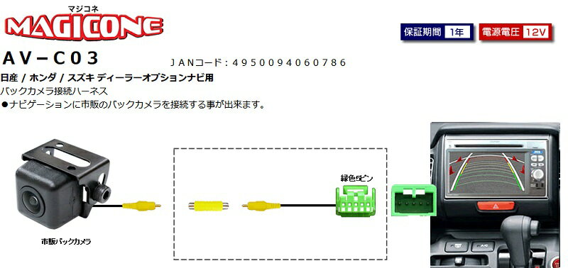 �ڤ����ڡ�AV-C03��bullcon �֥륳�� MAGICONE �ޥ����� �Хå��������³��˥å� �ե��ŵ�����
