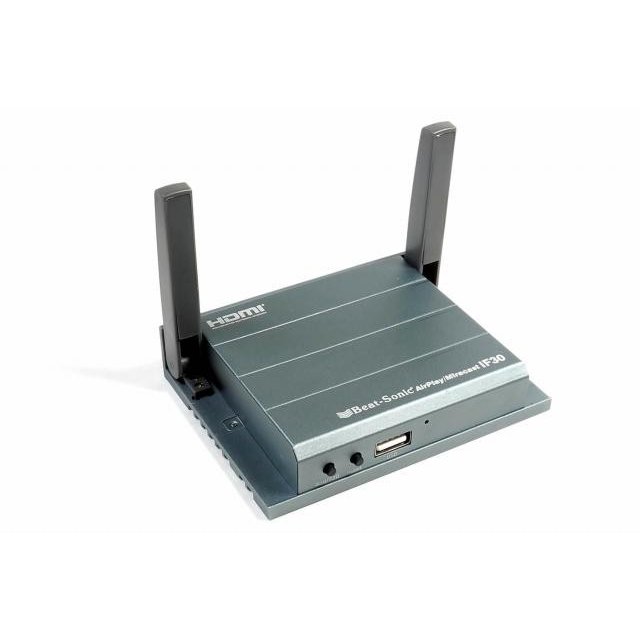 IF30 ビートソニック インターフェースアダプター Android Miracast / iPhone AirPlay搭載スマホ対応 RCA同時変換