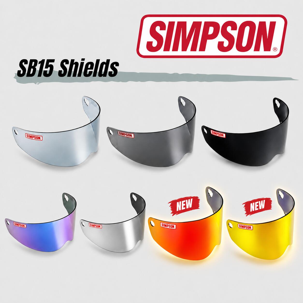 楽天市場】シンプソン バンディット（シールド｜ヘルメット用