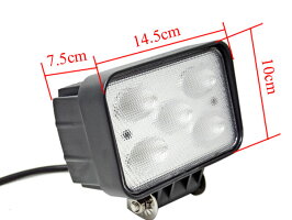超爆光!50W♪LED作業灯12V/24V兼用※防水防塵汎用作業灯