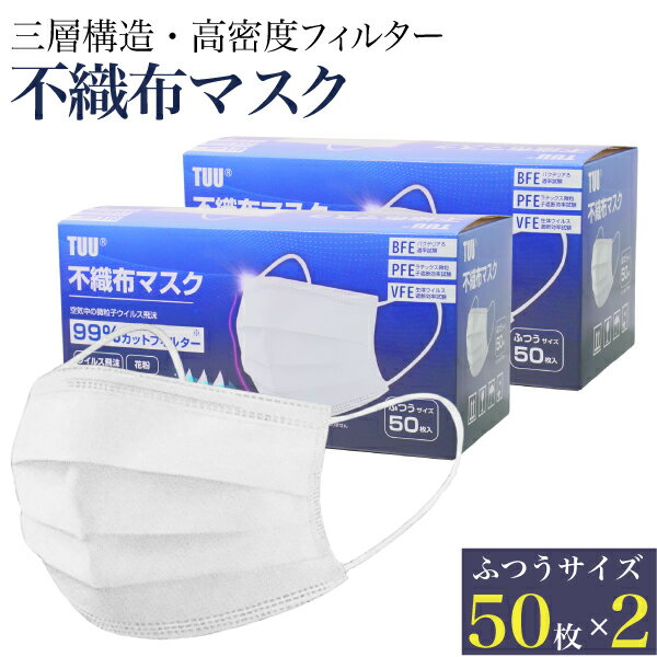 日本検査済合格品 マスク 50枚入 2箱セット (100枚) アルコールジェルおまけつき 不織布マスク 白 ホワイト プリーツ プリーツマスク ふつうサイズ 使い捨てマスク 使い捨て 花粉症 ほこり PM2.5 ウイルス 立体 使い捨て サージカルマスク 在庫あり