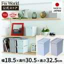 いれと庫 interior L 収納 奥行30 隠す収納 フタ式 いれとこプラスチック 天馬 公式 公式店 日本製