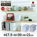 いれと庫 interior M 収納 奥行30 隠す収納 フタ式 いれとこプラスチック 天馬 公式 公式店 日本製(3)