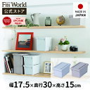 いれと庫 interior S 収納 奥行30 隠す収納 フタ式 いれとこプラスチック 天馬 公式 公式店 日本製