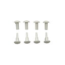 ポーリッシュ バスタオルハンガー PS-06用 リベット(4P)専用パーツ 交換パーツ パーツ タオルハンガー 折りたたみ タオル掛け 洗面所 キャスター 天馬