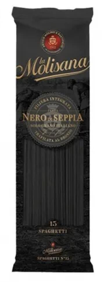 イカ墨スパゲティ1.7mm | ラ・モリサーナ 500g La Molisana 乾燥ロングパスタ 通常配送 宅配便