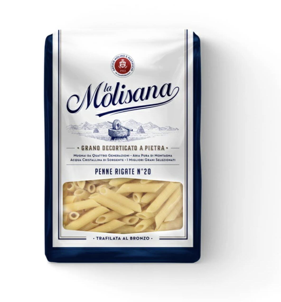 ラ・モリサーナ ペンネリガーテ No.20 500g/パスタ/ロングパスタ/イタリア