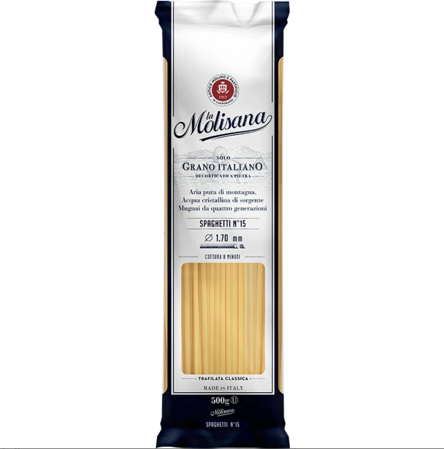 ラ モリサーナ スパゲッティ 1.7mm（No.15） 500g
