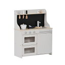 【SS限定P2&11%OFFクーポン】おままごと キッチン 黒板付き 木製 付属品付き お店屋さんごっこ ままごと キッチン ごっこ遊び 料理 調理 黒板 誕生日 台所 知育玩具 子供 収納 まねっこ ミニキッチン キッズ プレゼント
