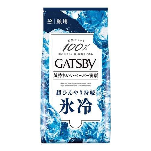 マンダム ギャツビー フェイシャルペーパーアイスタイプ 徳用42枚