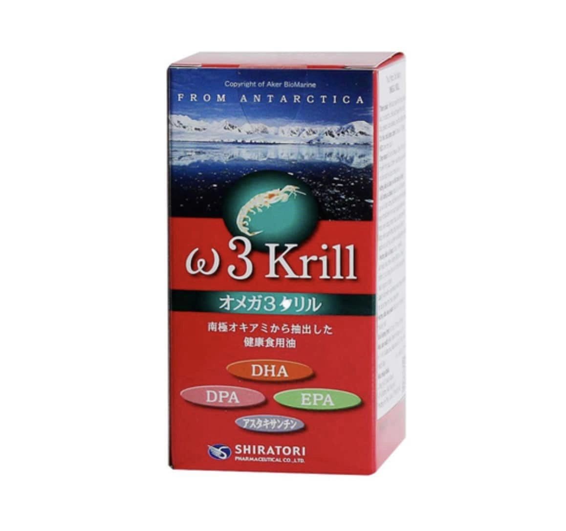 オメガ3クリル80粒 白鳥製薬 ω3krill　EPA DHA DPA 　krill oil　omega 3 krill
