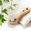 山羊毛の洗顔ブラシ　日本製・天然毛（山羊毛）・天然木（ヒノキ）使用　天然素材100％の洗顔ブラシ【楽ギフ_包装選択】