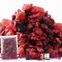 【送料無料】ミックスベリー 3種 500g×2 | 果物 ドライフルーツ ミックス フルーツ イチゴ 苺 ストロベリー クランベリー ブルーベリー おやつ 朝食...