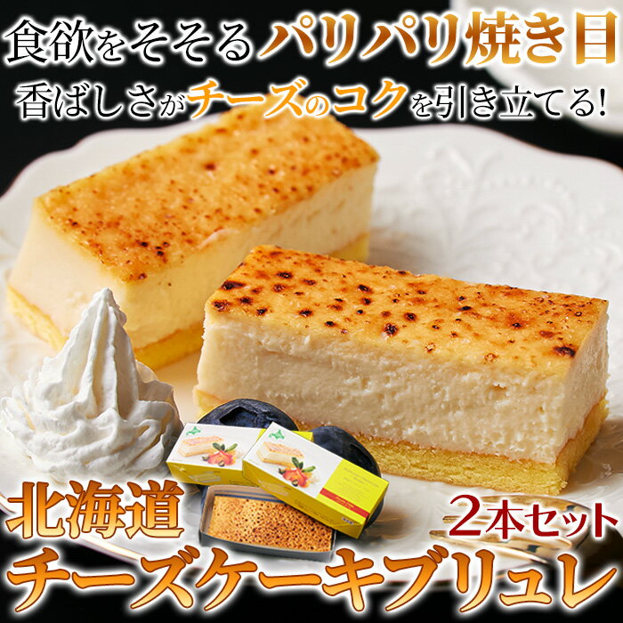 【送料無料のし対応】チーズケーキブリュレ 2本 冷凍 | チーズケーキ 北海道 チーズ ブリュレ スイーツ ケーキ デザート 誕生日 バースデー 記念日 焼菓子 お歳暮 お中元 お礼 贈り物 贈答品 ギフト クリスマス バレンタイン お取り寄せスイーツ おしゃれ プレゼント 3