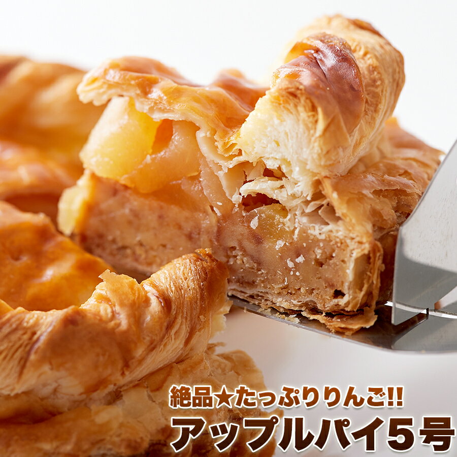 アップルパイ 5号 冷凍 | りんご パイ 林檎 シナモン 国産 タルト スイーツ デザート ケーキ 洋菓子 焼き菓子 果物 フルーツ 誕生日 記念日 イベント ギフト お祝い クリスマス 贈答品 ギフト ホワイトデー バレンタイン グルメ お取り寄せ プレゼント 10089