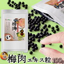 【送料無料】梅肉エキス粒 お試し50g/100g/200g/300g 梅エキス50%含有 | 飲みやすい 粒タイプ 粒 紀州 梅エキス 南高梅使用 クエン酸補給...