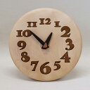 木の時計『nori nori』 栃(とち) クォーツ clock-no-19-toti