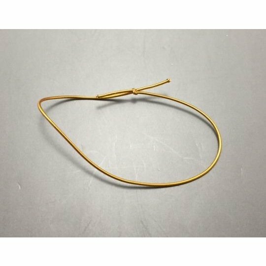 ラッピング用　ゴム　金丸ゴム結び　100本セット　お弁当　パッケージ　便利　美しい