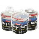 トーナ メガ タック オーバー グリップ XL (ウェットタイプ)　各色 103cm×29mm　30本入り　Tourna Mega Tac XL Pack Overgrip 30 Grip