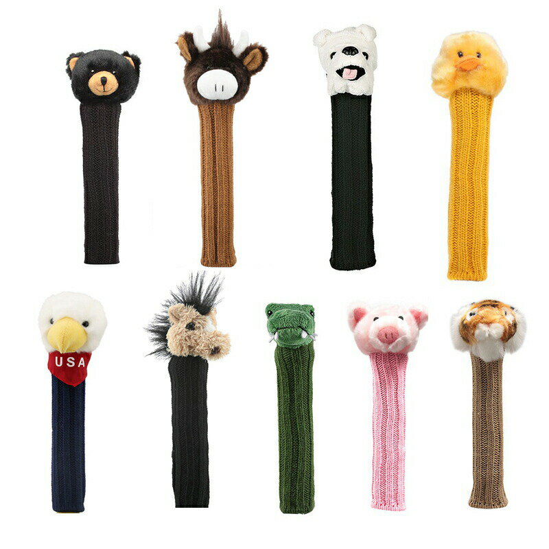 【全9種】「可愛い〜!!・ウケ狙い!!」テニス アニマルグリップカバー