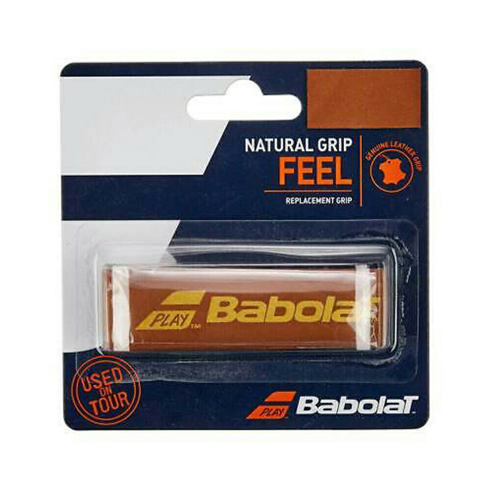 【NEWパッケージ】バボラ（Babolat）ナチュラルグリップ（Babolat Natural Grip）硬式テニス リプレイスメントグリップテープ