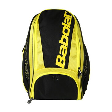 テニス 【ラケット収納可】2019 バボラ ピュアアエロ バックパック 753074-191 (2019 Babolat Pure Aero Backpack) 【2018年10月】（イエロー/ブラック）