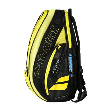 テニス 【ラケット収納可】2019 バボラ ピュアアエロ バックパック 753074-191 (2019 Babolat Pure Aero Backpack) 【2018年10月】（イエロー/ブラック）