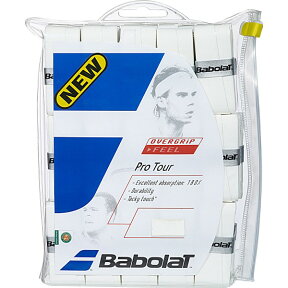 バボラ プロツアー×30 白 オーバーグリップBabolat Pro TourOvergrip 30PK