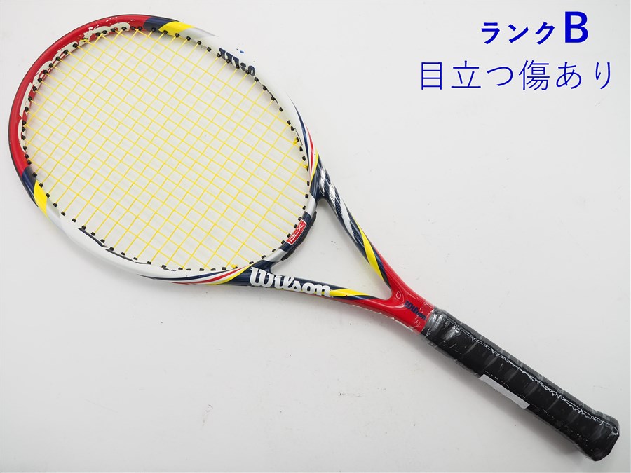 šۥ륽 ƥ ץ 95 2012ǯǥڰåȳͭۡڥȥåץХѡͭWILSON STEAM PRO 95 2012(G3) ƥ˥饱åȡ