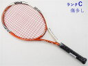 【中古】ウィルソン ツアー BLX 105 オレンジ×ホワイト 2011年モデルWILSON TOUR BLX 105 (ORANGE×WHITE) 2011(G1)【中古 テニスラケット】硬式 ラケット 硬式テニスラケット テニス 中古ラケット