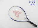 【中古】ウィルソン ベアー 21【キッズ用ラケット】【子供 子供用】WILSON BEAR 21(G0)【中古 テニスラケット】【こども】初心者 中古ラケット ...