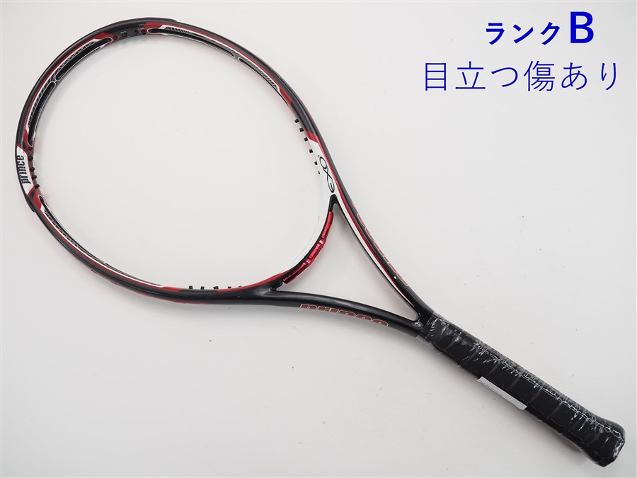【中古】プリンス イーエックオースリー レッド 105 2011年モデル【DEMO】PRINCE EXO3 RED 105 2011(G2)【中古 テニスラケット】