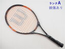 【中古】ウィルソン バーン 25J 2017年モデル【ジュニア用ラケット】【子供 子供用】WILSON BURN 25J 2017(G0)【中古 テニスラケット...