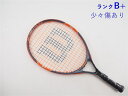 【中古】ウィルソン バーン チーム 21 2017年モデル【キッズ用ラケット】【子供 子供用】WILSON BURN TEAM 21 2017(G0)【中古 テ...