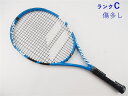 【中古】バボラ ドライブ ジュニア 25【ジュニア用ラケット】【子供 子供用】BABOLAT DRIVE JR 25(G0)【中古 テニスラケット】【こども】