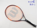 【中古】ウィルソン バーン チーム 23 2017年モデル【キッズ用ラケット】【子供 子供用】WILSON BURN TEAM 23 2017(G0)【中古 テ...