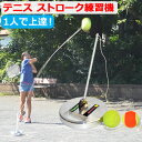 ストローク練習機 テニスヒット TennisHit | テニス 練習器具 硬式 テニス練習機 ジュニア 練習 一人 テニス用品 グッズ テニスグッズ トレーニング プレゼント ボール キッズ 小物 上達 テニ…