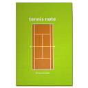 テニスノート tennis note(1冊)グリーン A4判 [M便 1/4][作戦ノート 卒業記念 連絡帳] | テニス トレーニング テニス用品 プレゼント ジュニア テニスグッズ ノート グッズ テニス練習 スポーツ アクセサリー 部活ノート a4サイズ 文具 ノートブック メモ 上達 練習