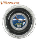 ウィニングショット(WinningShot)メビウススピード 120mロール MEBIUS SPEED|テニス テニス用品 テニスガット テニスグッズ ロールガット ガット ラケット ウイニングショット テニスラケット 小物 ロール 硬式テニス 硬式 黒 張替え グッズ