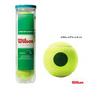 ウイルソン Wilson テニスボール スターター・プレー・ボール ノンプレッシャー(4球入り) WRT137400(4)