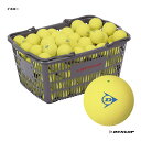 ダンロップ DUNLOP ソフトテニスボール 練習球 10ダース入バスケット ネームスタンプ対象 DSTBYLPRA2CS120(4)