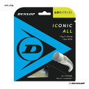 ガット ダンロップ DUNLOP テニスガット 単張り アイコニック・オール（Iconic All） 125 ナチュラル DST31001（125n）