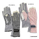 ダンロップ DUNLOP レディス グローブ(ネイルスルータイプ)(両手セット) TGG-0462W
