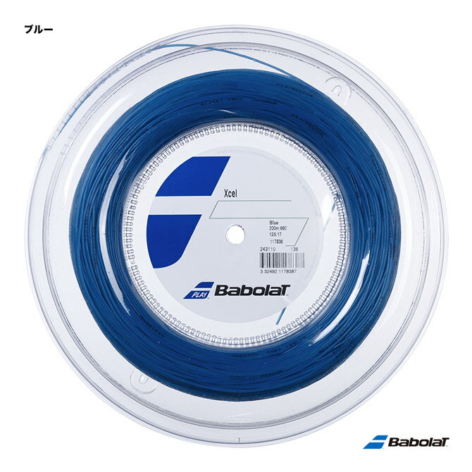 バボラ BabolaT テニスガット ロール エクセル（Xcel） 125 ブルー 243110（125bl）