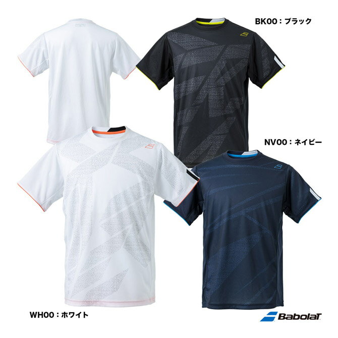 バボラ BabolaT テニスウェア メンズ PURE ショートスリーブシャツ BUG4303