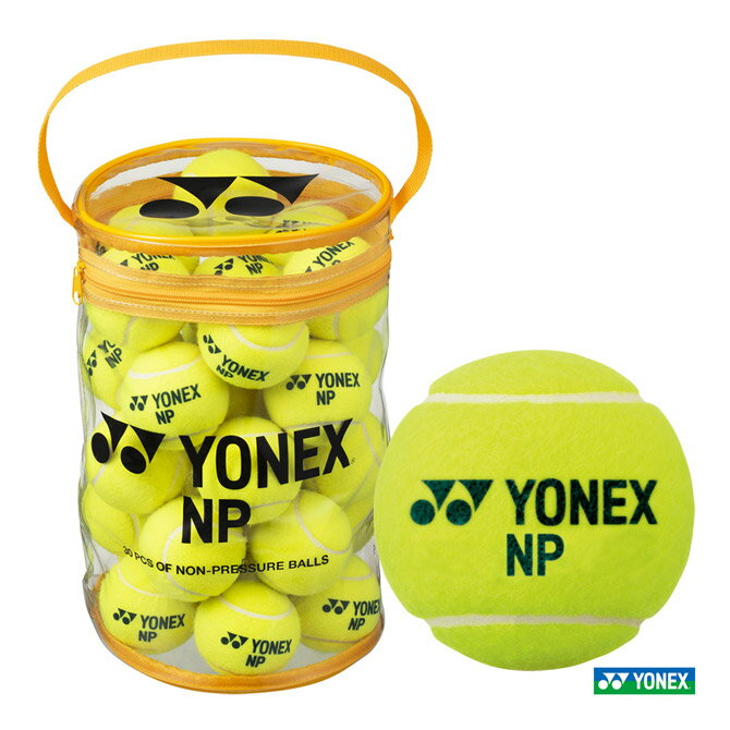 ボール ヨネックス YONEX テニスボール NP（エヌピー） 30球入 1袋 TB-NP30