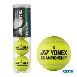 ボール ヨネックス YONEX テニスボール CHAMPIONSHIP（チャンピオンシップ） 4球入 1缶 TB-CHS4