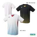 ヨネックス YONEX バドミントンウェア メンズ ゲームシャツ(フィットスタイル) 10615