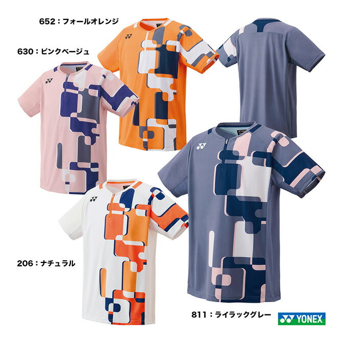 ヨネックス YONEX バドミントンウェア メンズ ゲームシャツ 10641