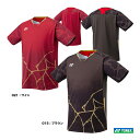 ヨネックス YONEX バドミントンウェア メンズ ゲームシャツ(フィットスタイル) 10730